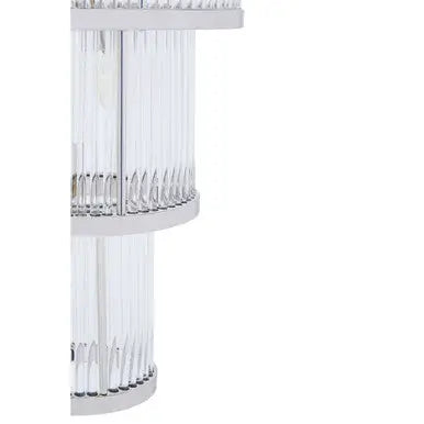 Salasco 3 Tier Nickel Finish Chandelier