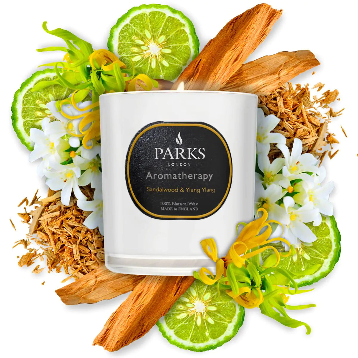 SANDALWOOD & YLANG YLANG CANDLE 220G - Candles