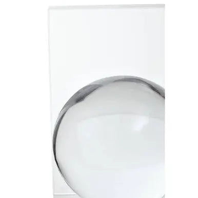 Set of 2 Crystal Bubble Bookends | Carrie