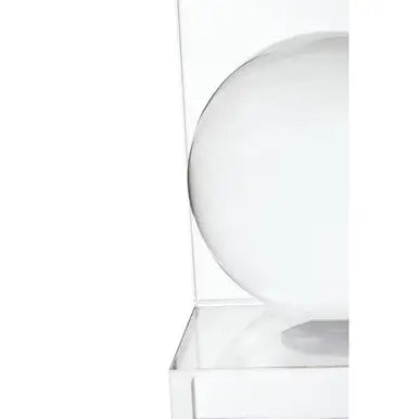 Set of 2 Crystal Bubble Bookends | Carrie