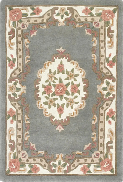 Shensi Grey Medallion Rug