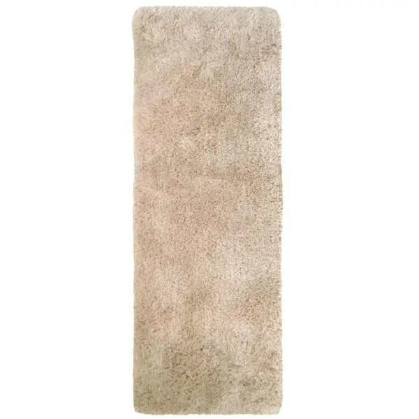 Soft Washable Beige Shaggy Rug | SA-02