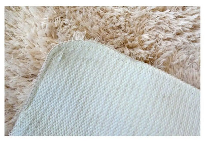 Soft Washable Beige Shaggy Rug | SA-02