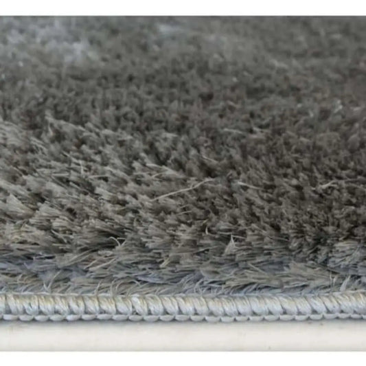 Soft Washable Grey Shaggy Rug | SA-04