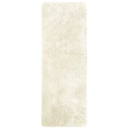 Soft Washable Ivory Shaggy Rug | SA-01