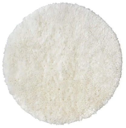 Soft Washable Ivory Shaggy Rug | SA-01