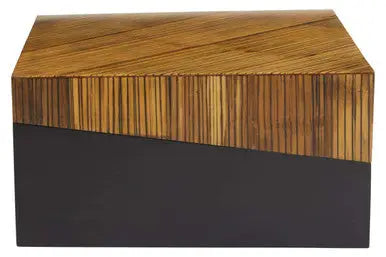 Square Coffee Table with Black Finish, Gabor
