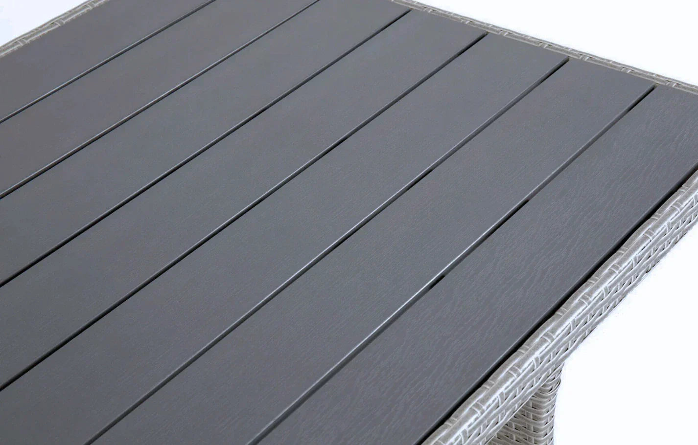 Stockholm 6 Seater Grey Rattan Corner Garden Dining and Lounge Set