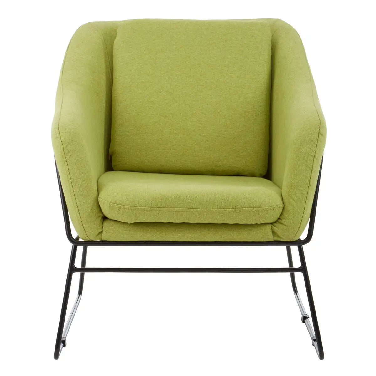 Stockholm Green Fabric Accent Chair