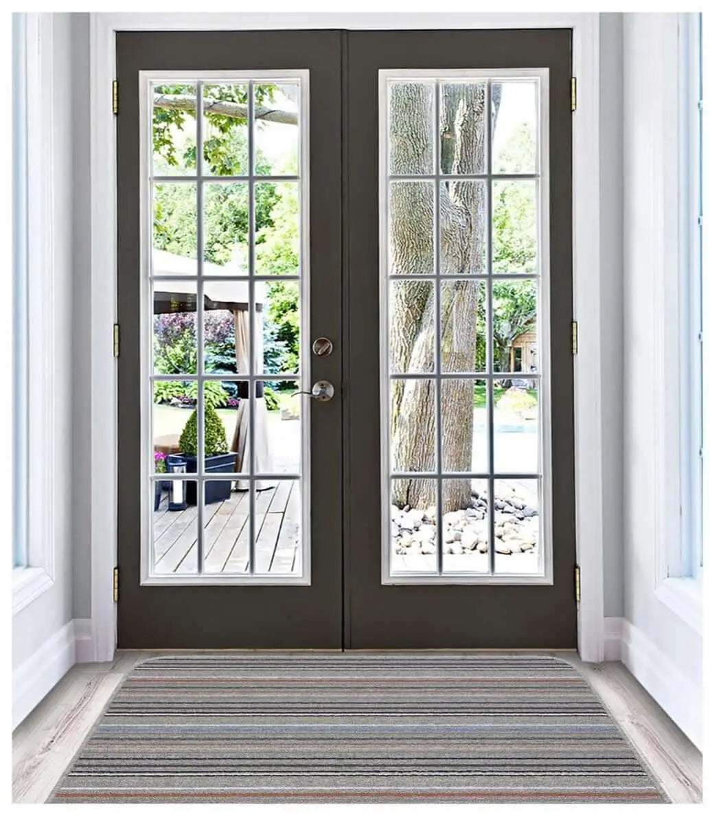 Stockholm Grey Washable Mat