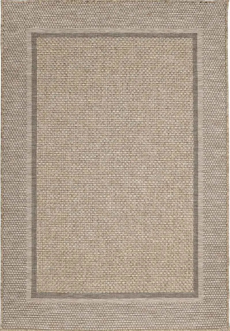 Summer Latte Border Rug – Indoor/Outdoor