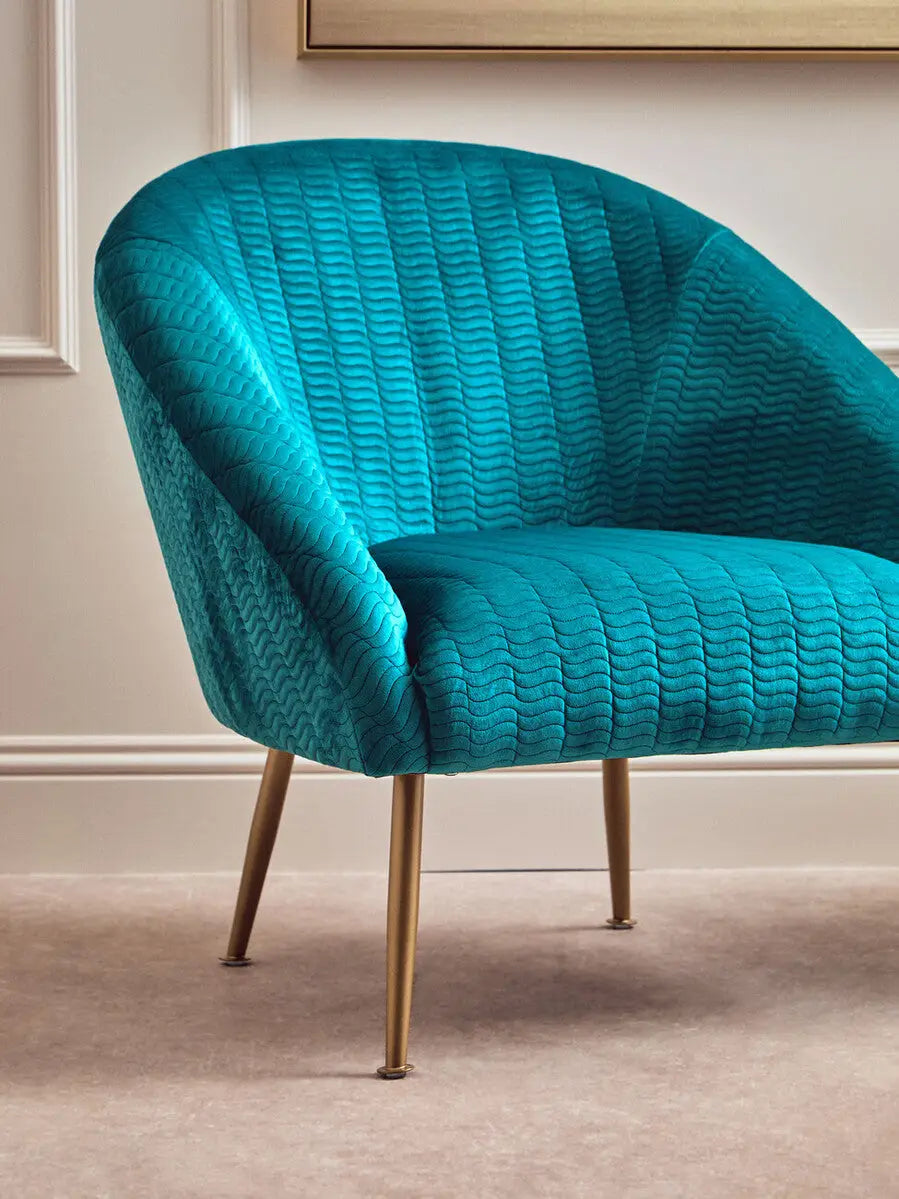 Tania Blue Occasional Chair