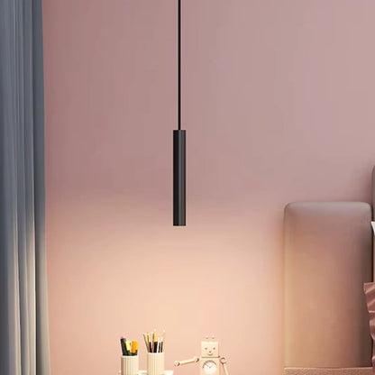 Trip Black Pendant Light - Adjustable Minimal Bedroom Lighting