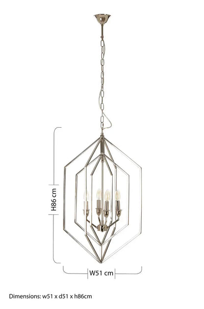 Venice Hexagonal Chandelier