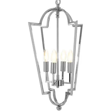 Venice Nickel Plated Tapered Chandelier