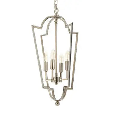 Venice Nickel Plated Tapered Chandelier