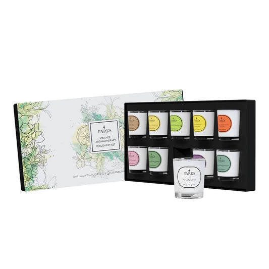 VINTAGE AROMATHERAPY DISCOVERY SET 1 40G X10 - Candles