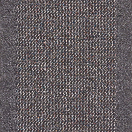 Washable Bordered Dark Grey Rug | 110D