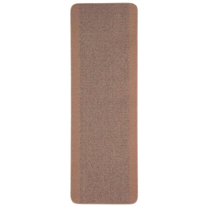 Washable Designer Bordered Beige Rug | 110B