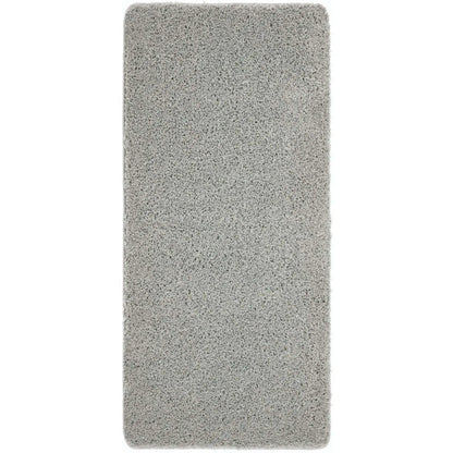 Washable Ghost Grey Shaggy Rug