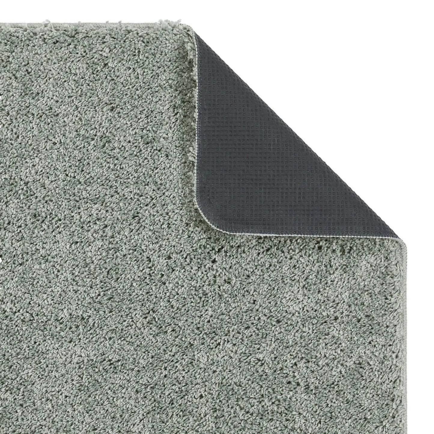 Washable Ghost Grey Shaggy Rug