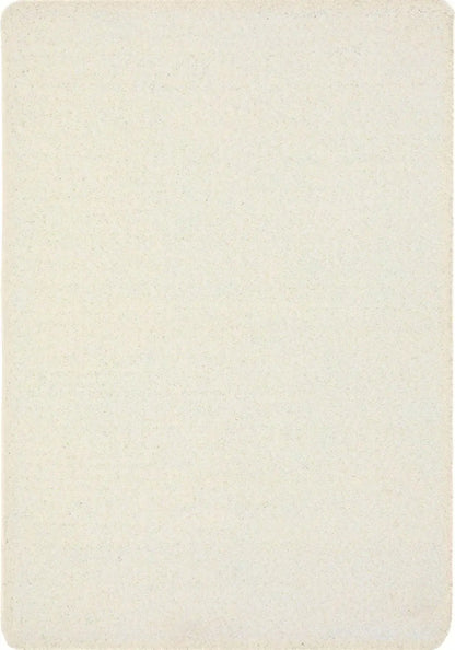 Washable Ghost Ivory Shaggy Rug