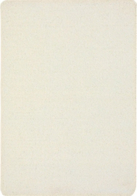 Washable Ghost Ivory Shaggy Rug