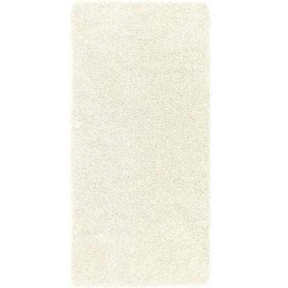 Washable Ghost Ivory Shaggy Rug