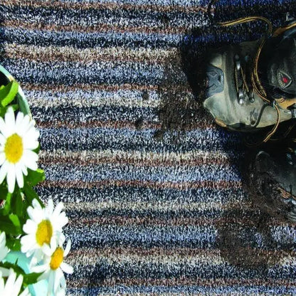 Washable Indoor Mat - Stripe Design