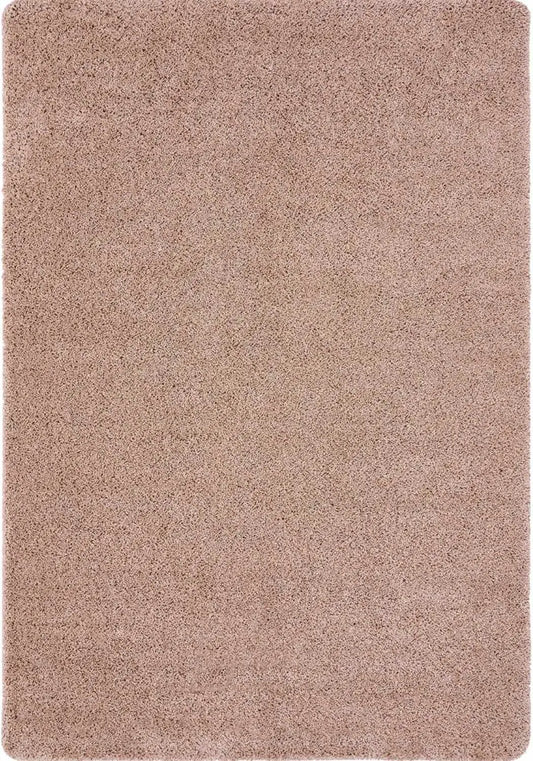 Washable Nude Pink Shaggy Rug