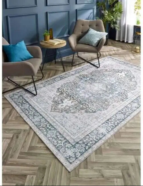 Washable Oakham Rug Multicolour