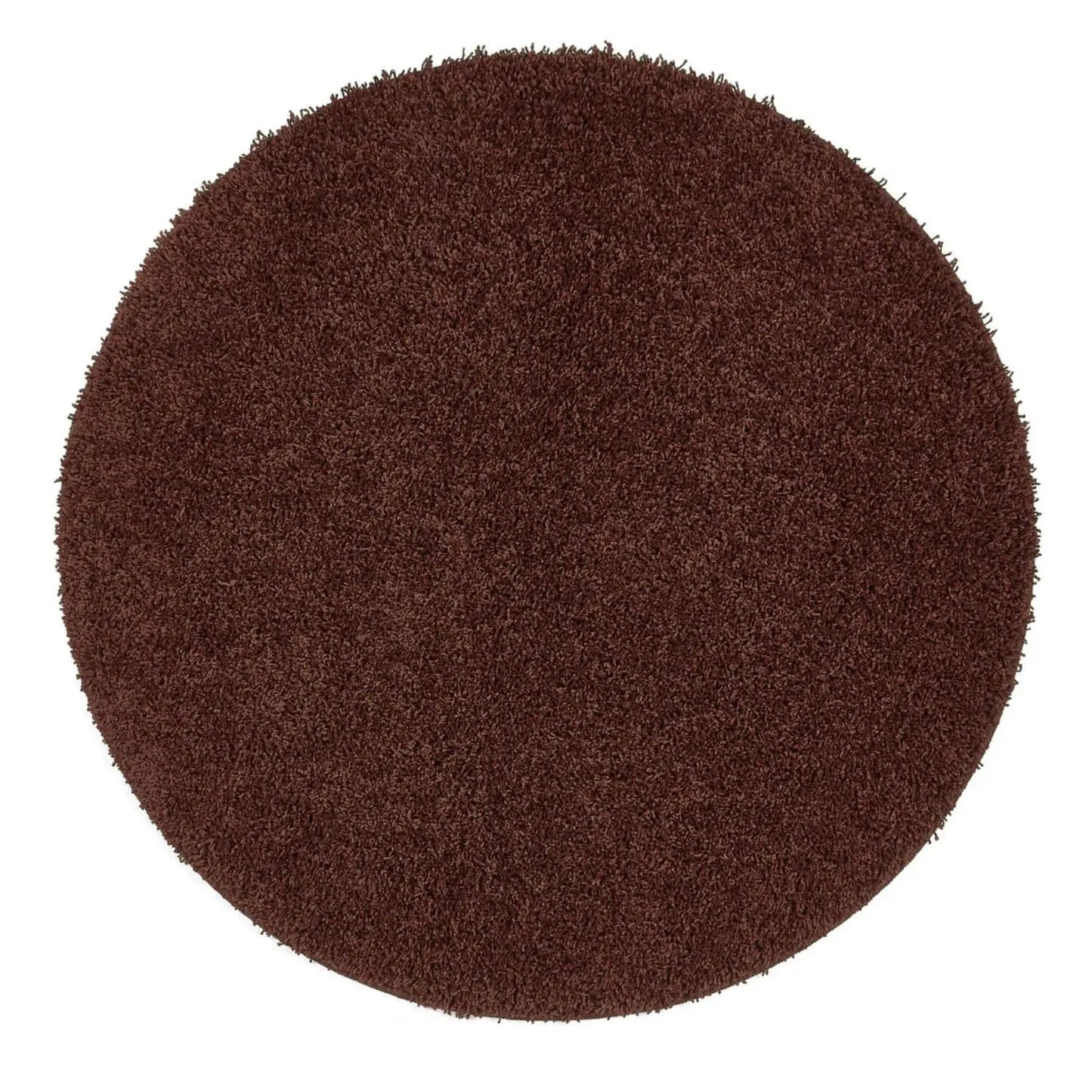 Washable Ox Red Shaggy Rug