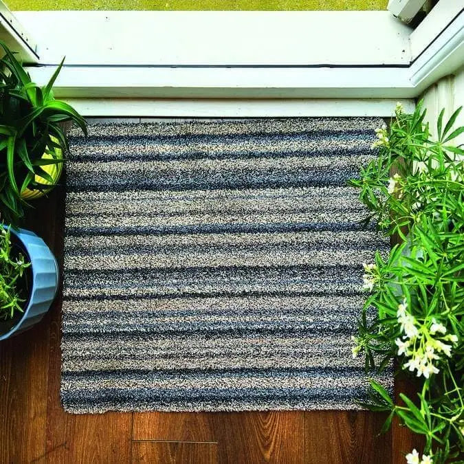 Washable Ribbon Mat in Multicolour