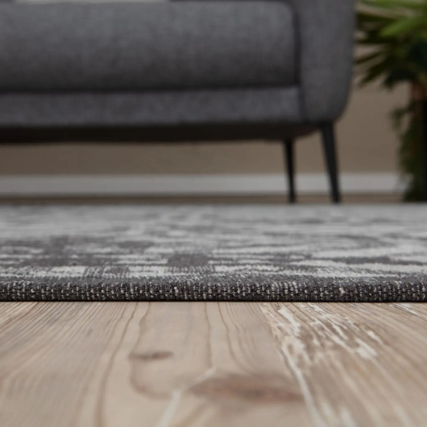 Washable Rug Carina Black | 6930B