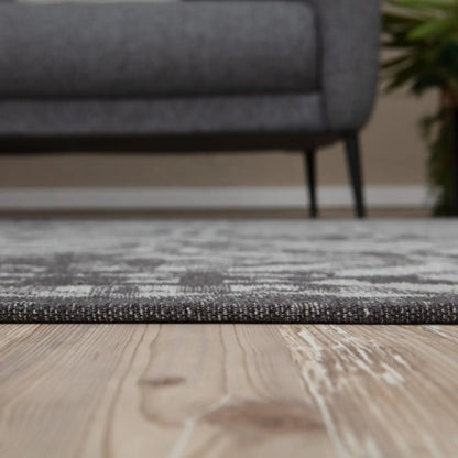 Washable Rug Carina Black | 6930B