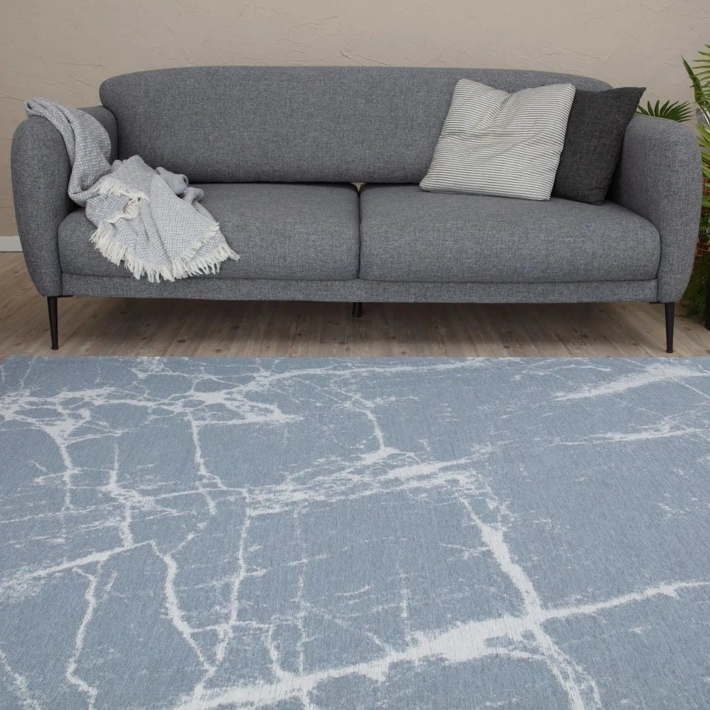 Washable Rug Carina Blue | 6955