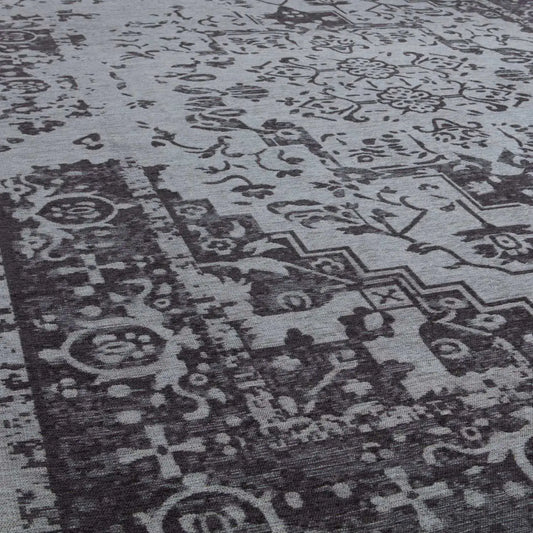 Washable Rug Carina Grey | 6963
