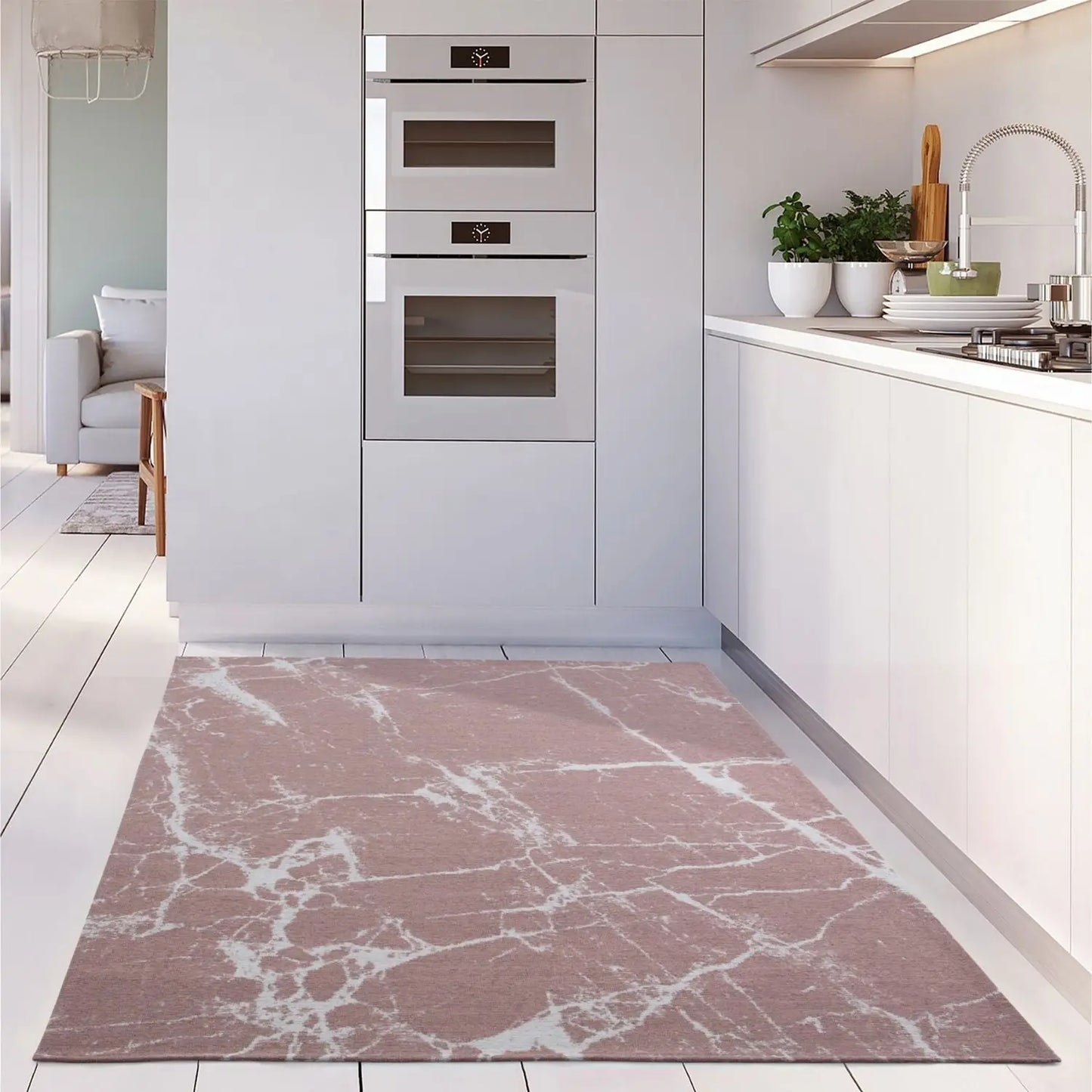 Washable Rug Carina Pink | 6956