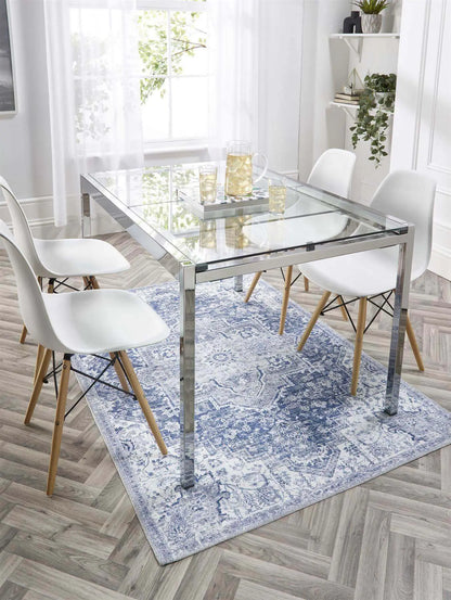 Washable Rug Garda Blue