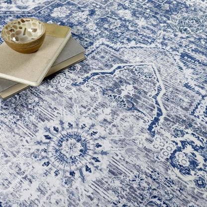 Washable Rug Garda Blue