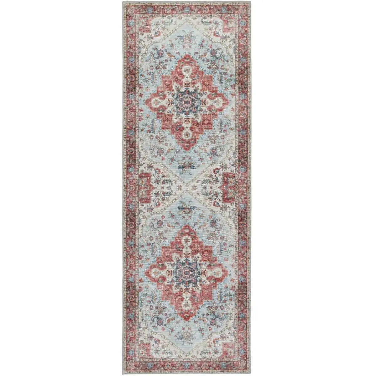 Washable Rug Marrakesh Red