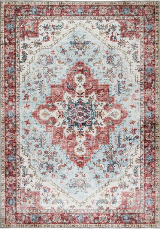 Washable Rug Marrakesh Red