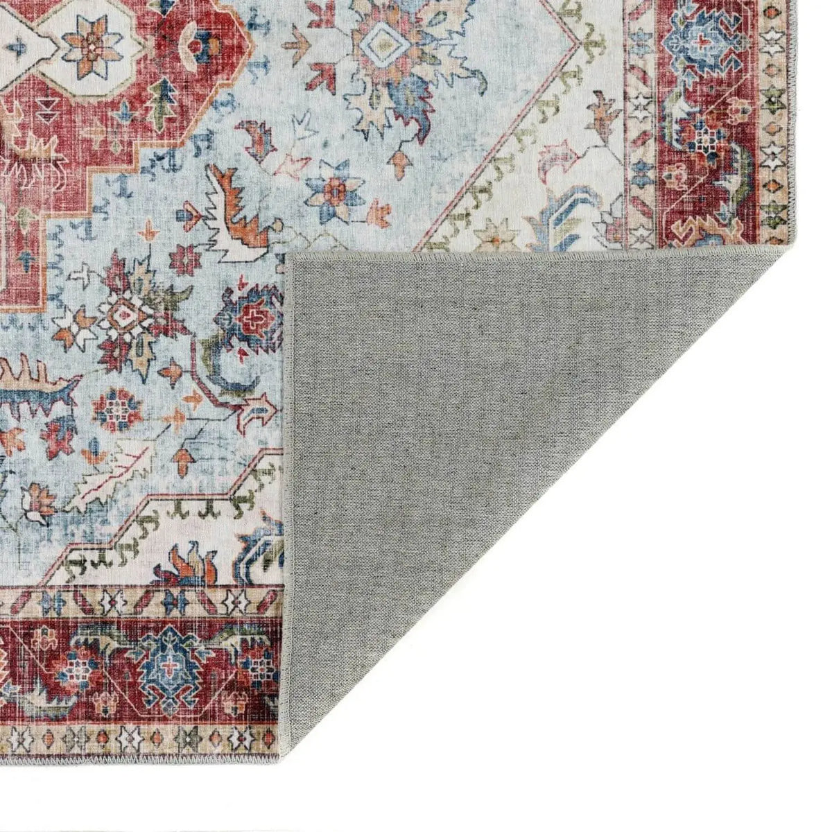 Washable Rug Marrakesh Red