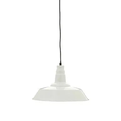 White Metal Pendant Light | Brant