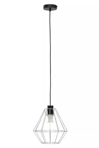 Wyra Chrome Cage Pendant Light