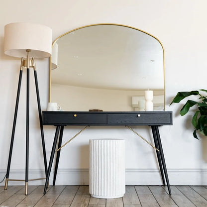 Yoko - Gold Metal Gentle Arch Mirror - 95cm x 120cm